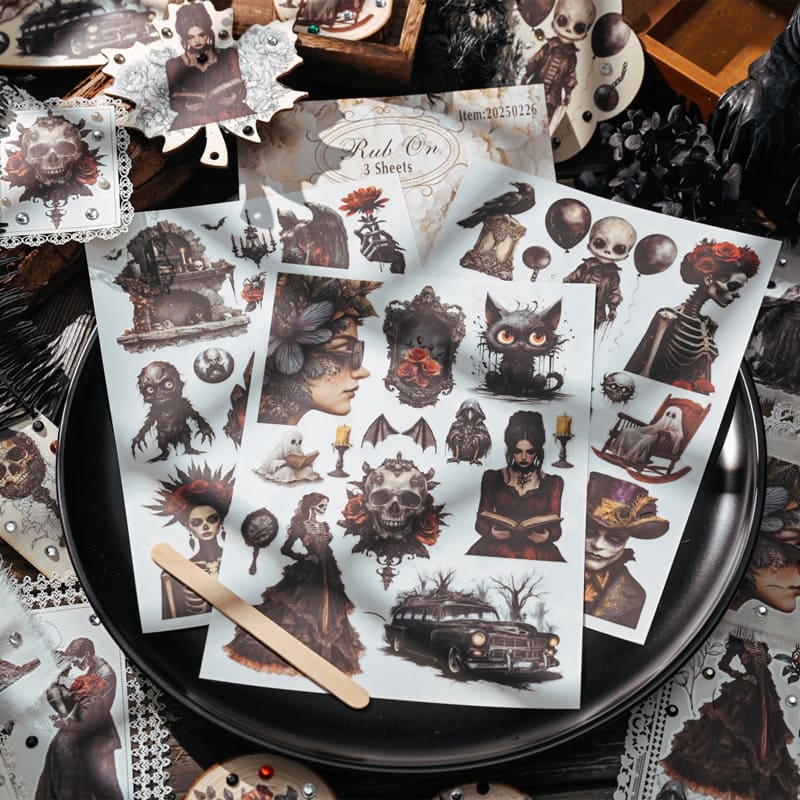 Dark Series Transfer Stickers