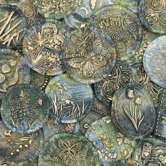 Forest Series Wax Seal Stickers