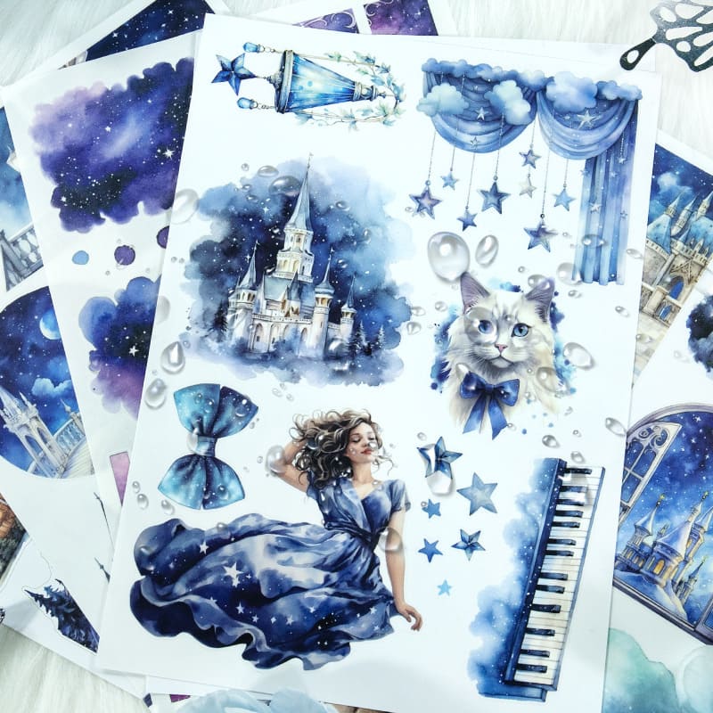 Starry Sky Series Sticker Book