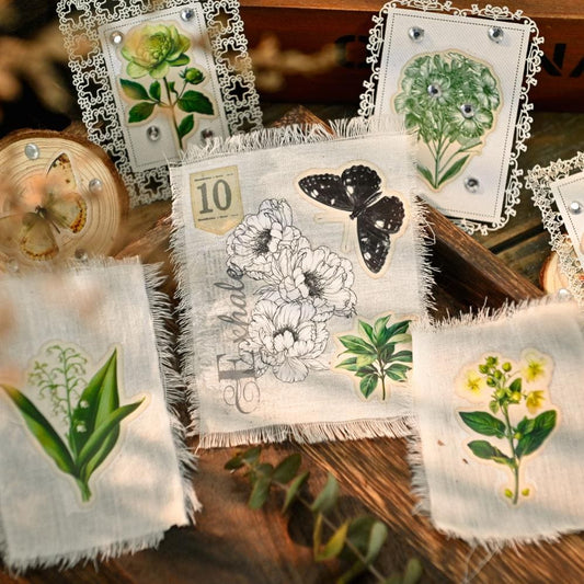 Plant Series Transfer Stickers