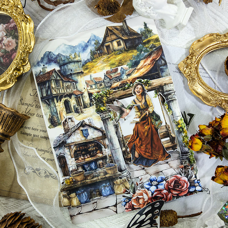 Europe Series Sticker Book
