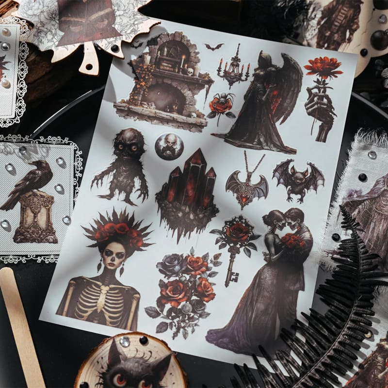 Dark Series Transfer Stickers