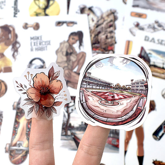 Sporty Girl Sticker Book 2.0