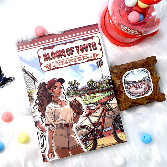 Sporty Girl Sticker Book 2.0