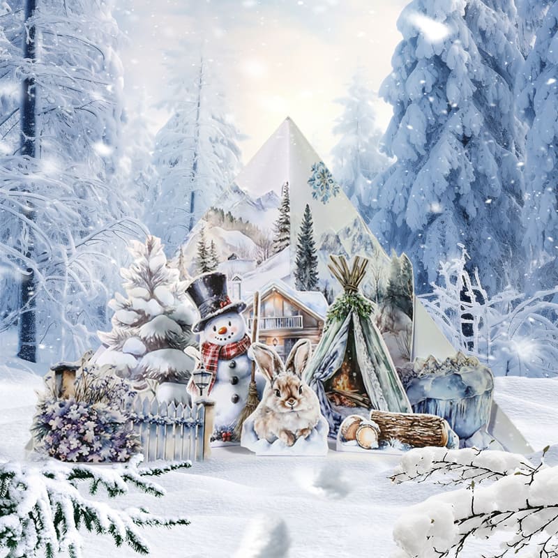 Ice and Snow World Sticker Book