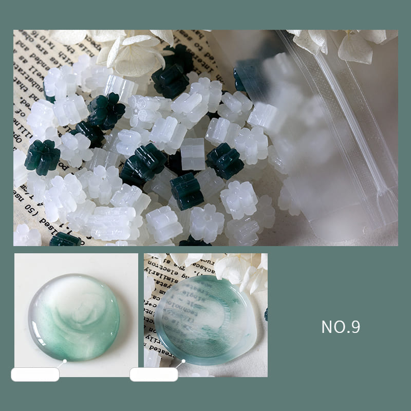 Mixed Color Translucent Series Wax Seal Beads Set