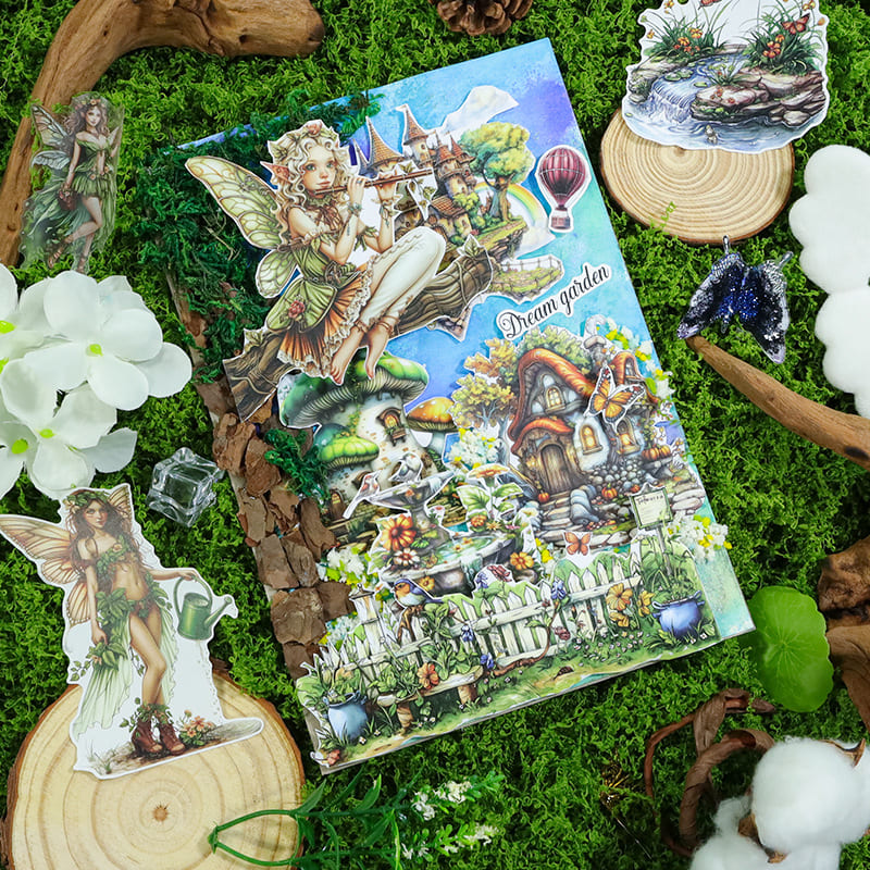 Elf Cottage Sticker Book
