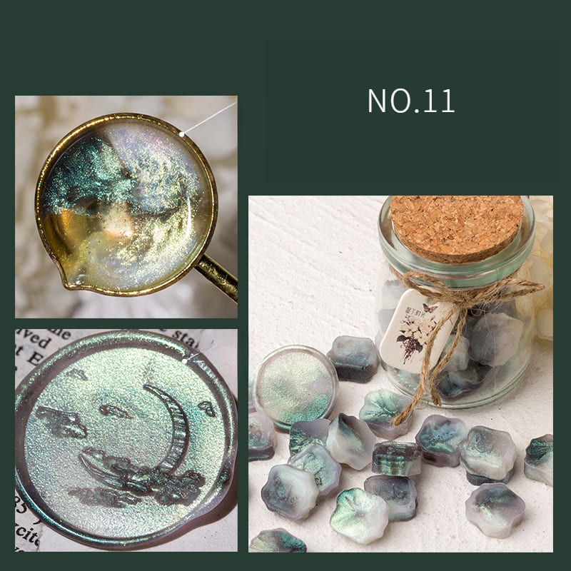 Jade Series Wax Seal Beads Set