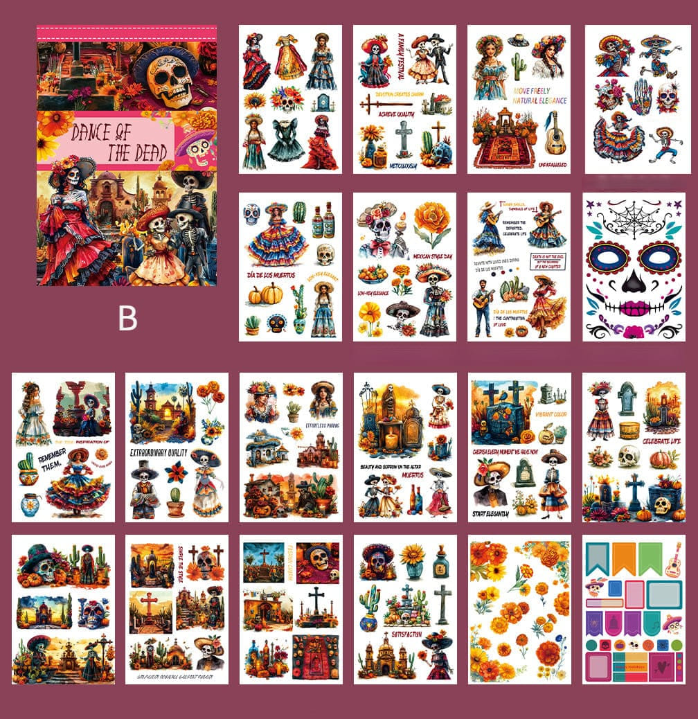 Halloween Series Sticker Book