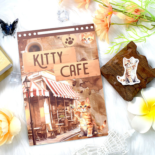 Kitten Caf¨¦ Sticker Book