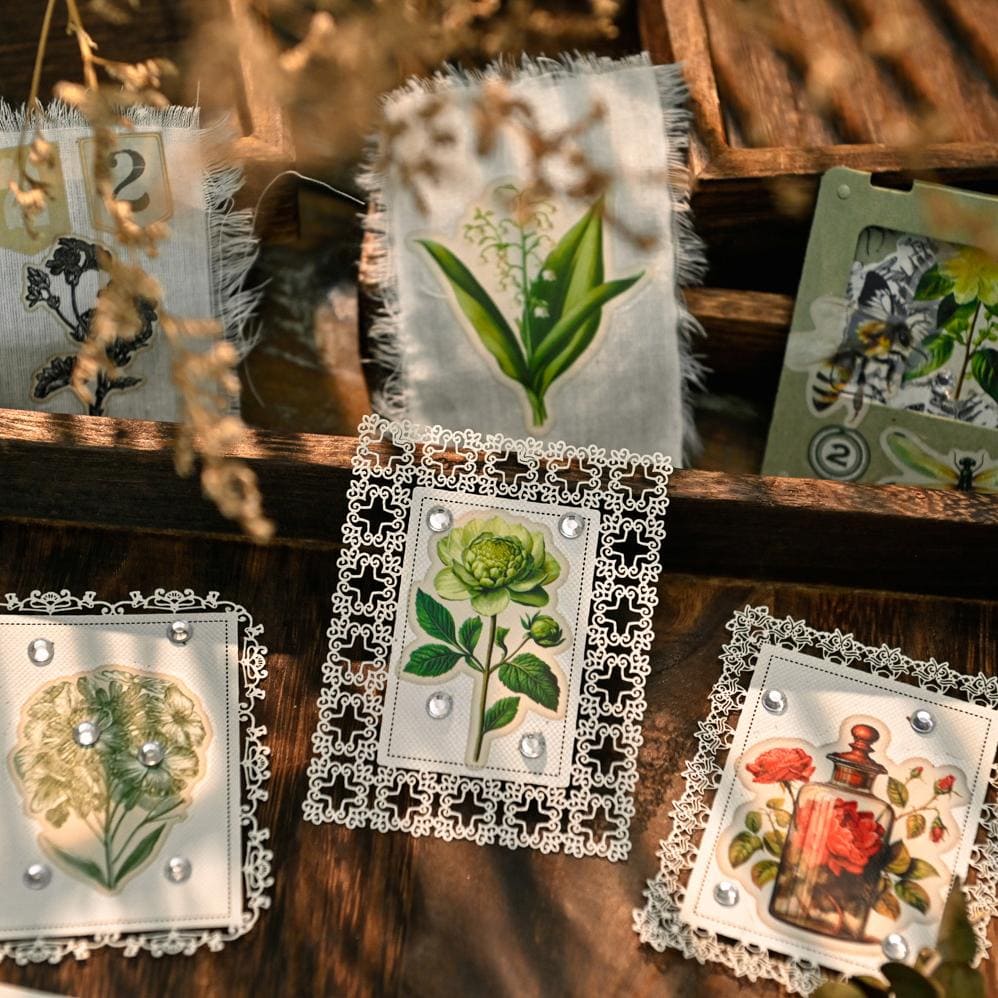 Plant Series Transfer Stickers