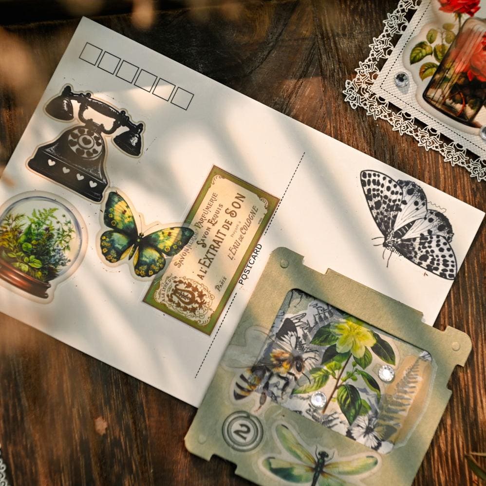 Plant Series Transfer Stickers