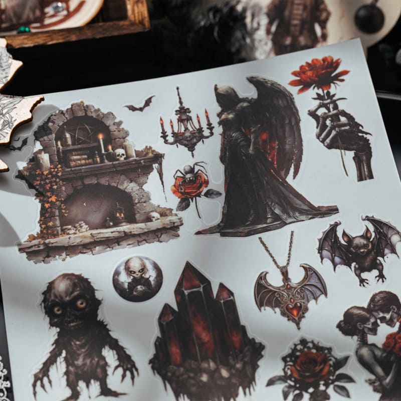 Dark Series Transfer Stickers