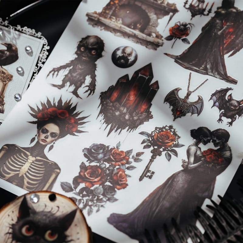 Dark Series Transfer Stickers