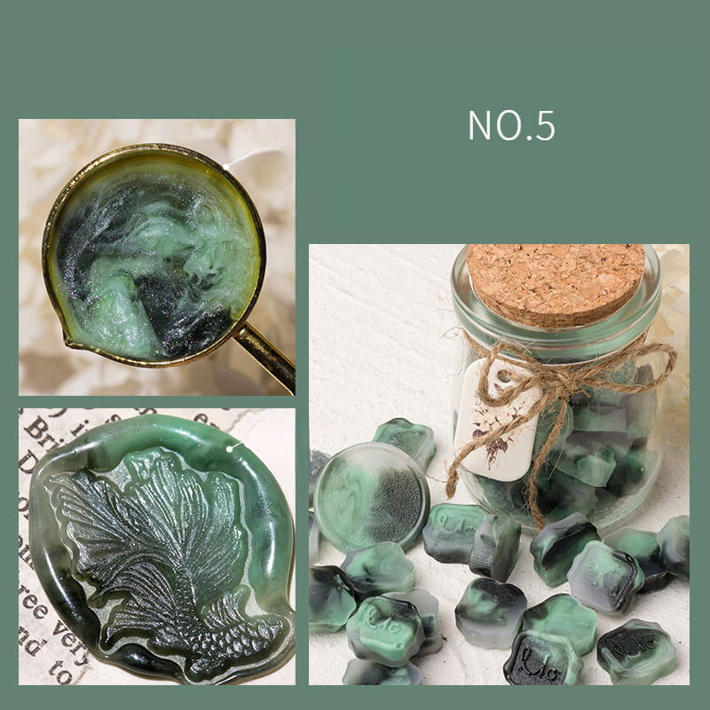 Jade Series Wax Seal Beads Set