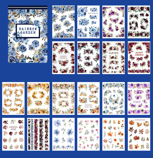 World of Flowers Sticker Book