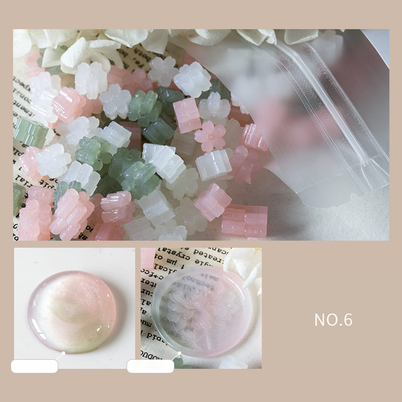 Mixed Color Translucent Series Wax Seal Beads Set