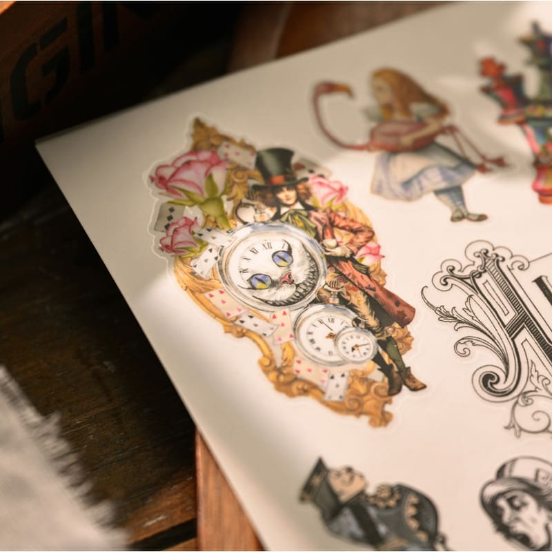 Alice Transfer Stickers