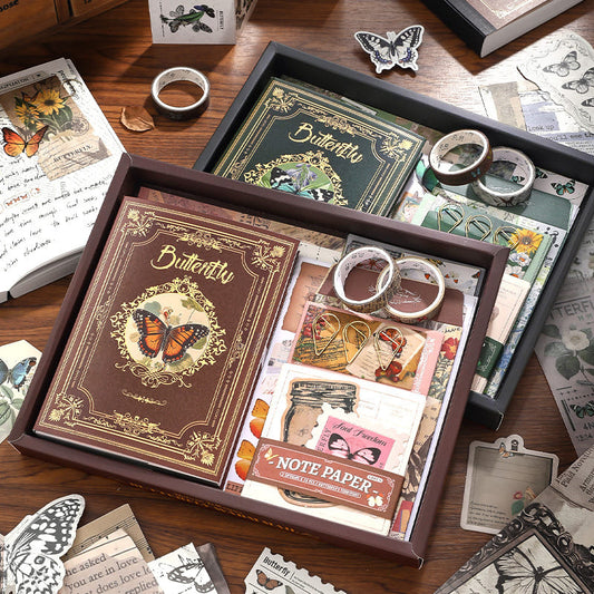 Classic Butterfly Scrapbook Box