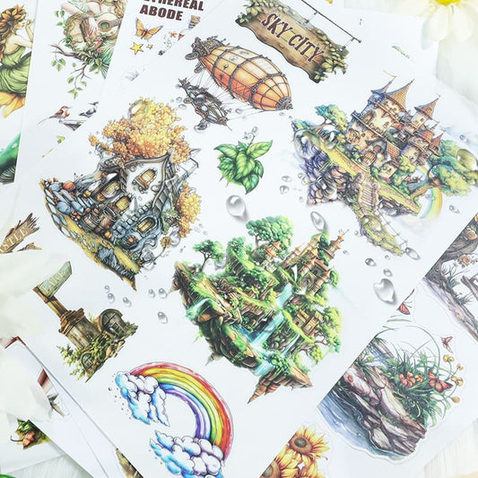 Elf Cottage Sticker Book