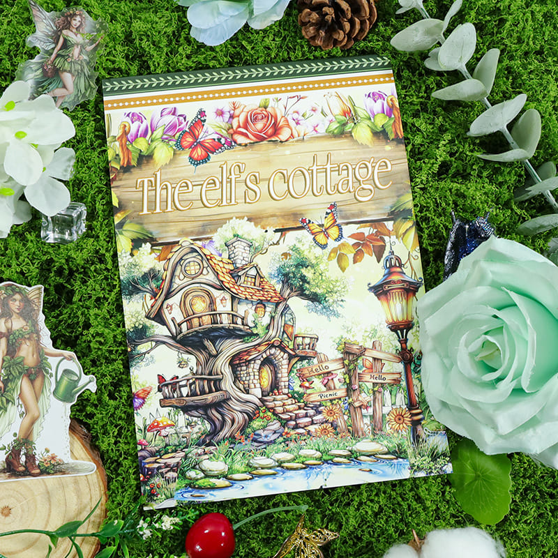 Elf Cottage Sticker Book