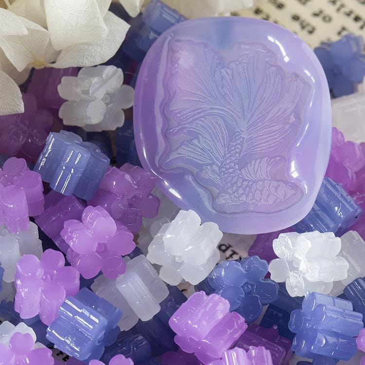 Mixed Color Translucent Series Wax Seal Beads Set
