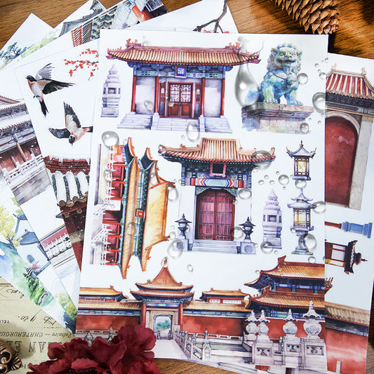 Chinese Style Sticker Book
