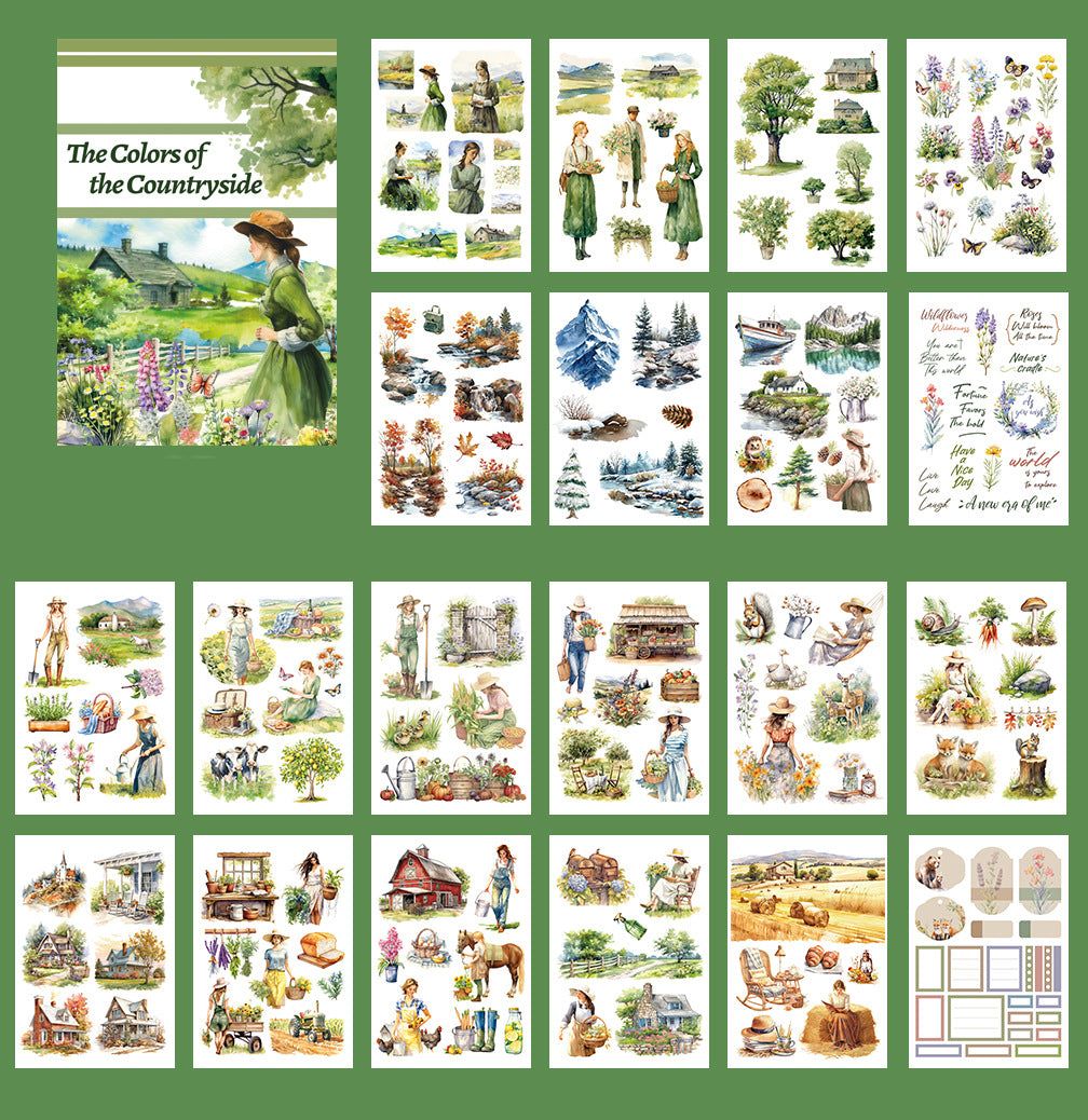 Farm Life Sticker Book