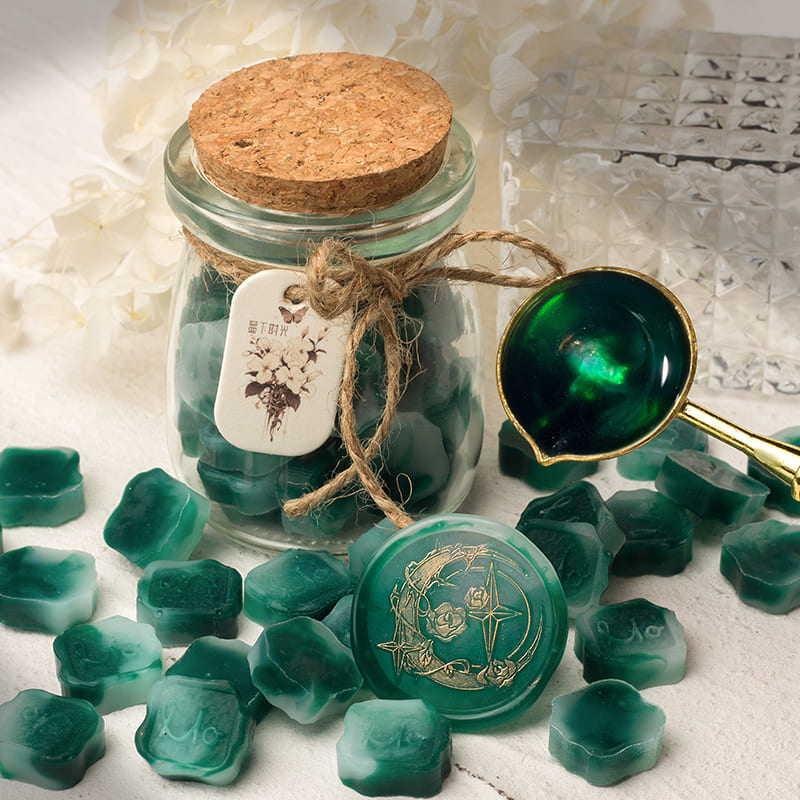 Jade Series Wax Seal Beads Set
