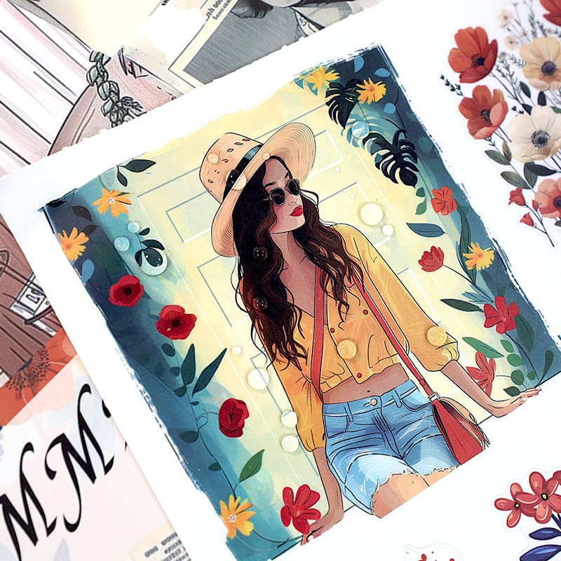 Relaxing Moments Series Sticker Book
