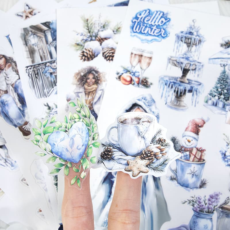 Ice and Snow World Sticker Book