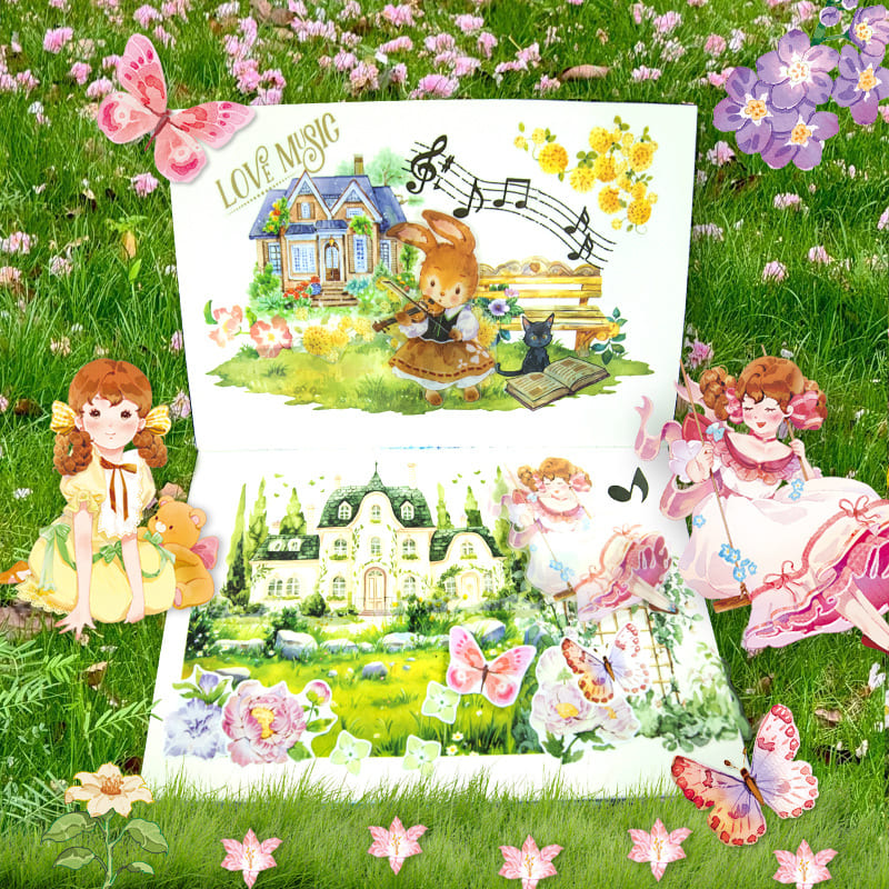 Forest Concert Sticker Book