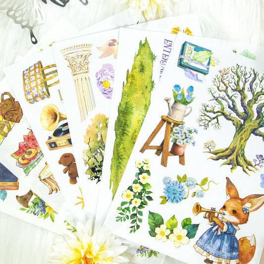 Forest Concert Sticker Book
