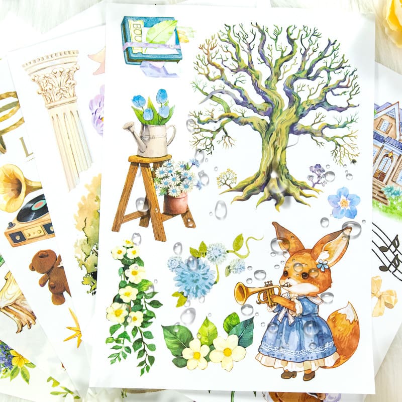 Forest Concert Sticker Book