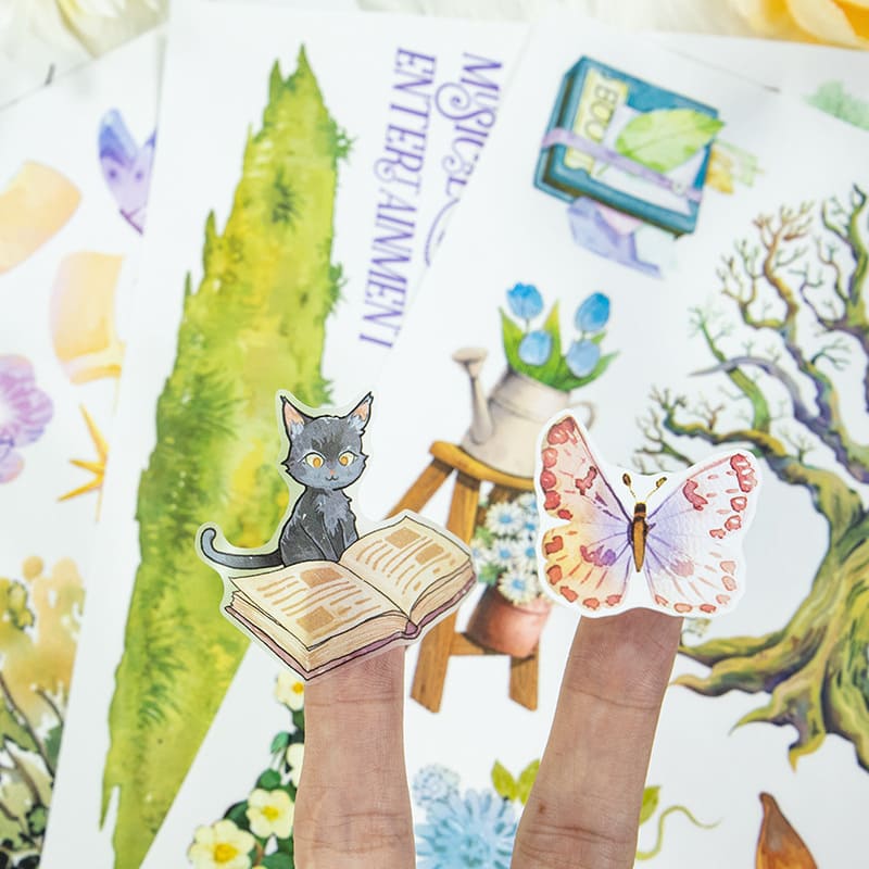 Forest Concert Sticker Book