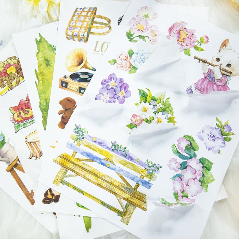 Forest Concert Sticker Book