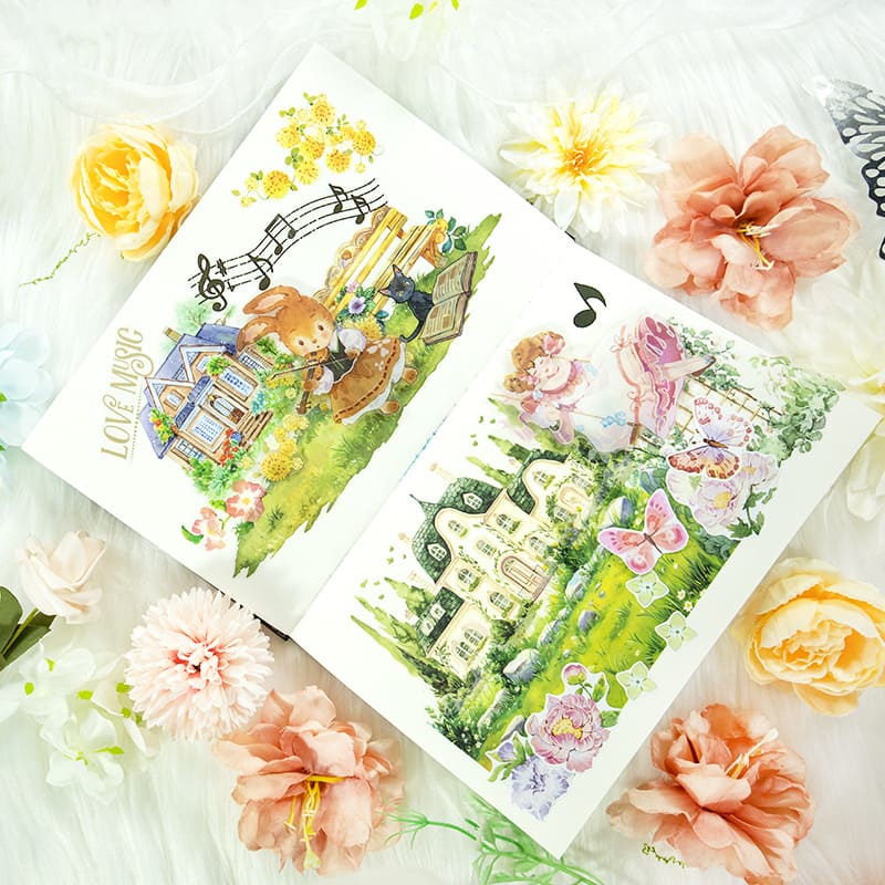 Forest Concert Sticker Book
