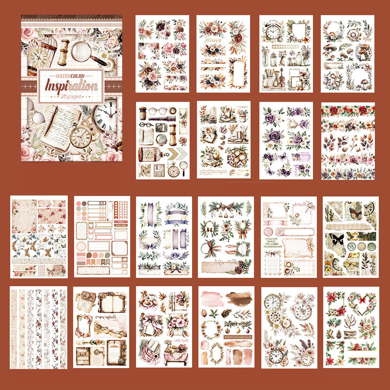 Base Layer Series Sticker Book