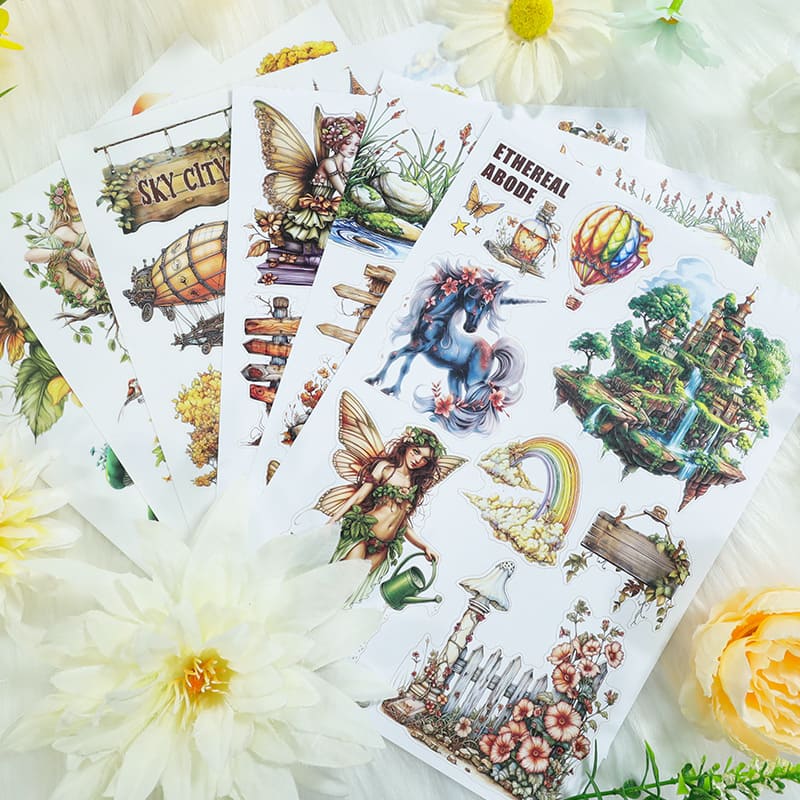 Elf Cottage Sticker Book