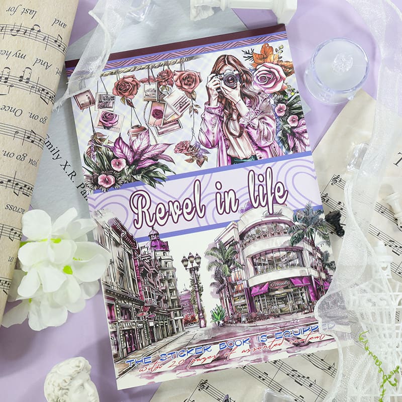 Pink Memories Sticker Book