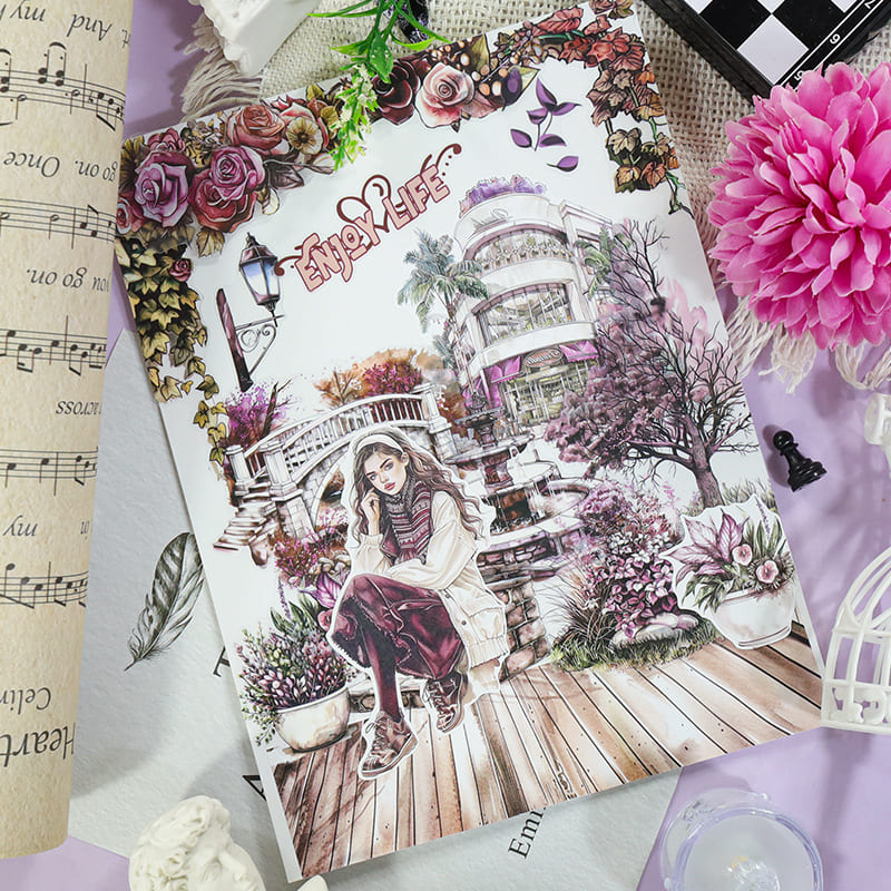 Pink Memories Sticker Book