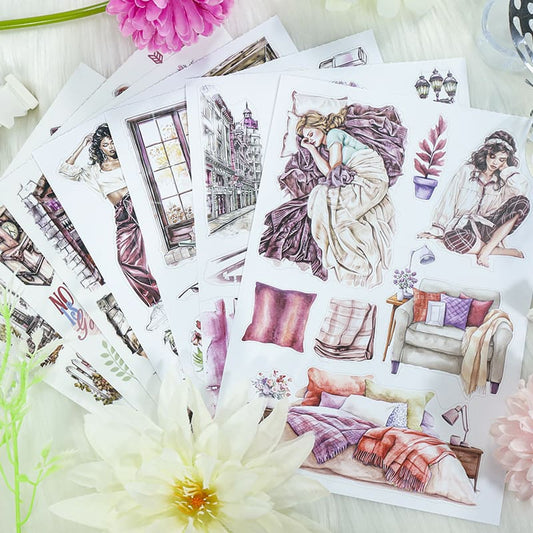 Pink Memories Sticker Book