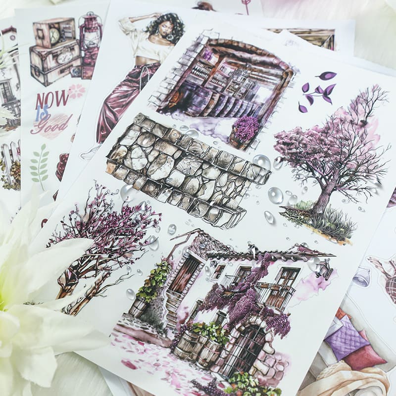 Pink Memories Sticker Book