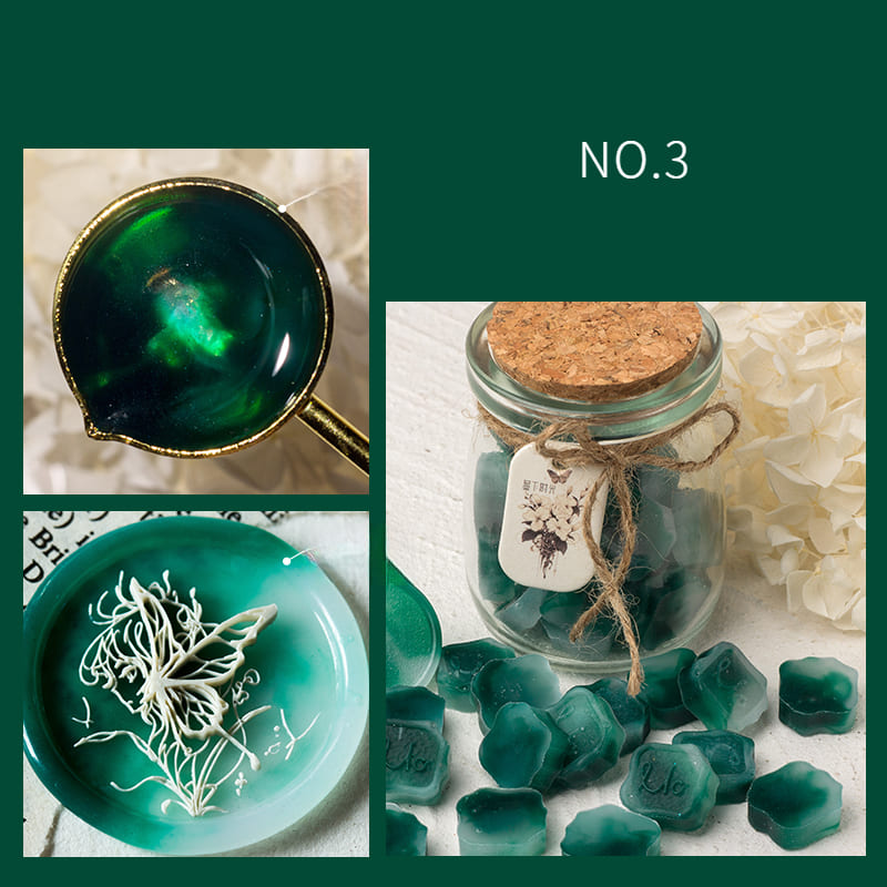 Jade Series Wax Seal Beads Set