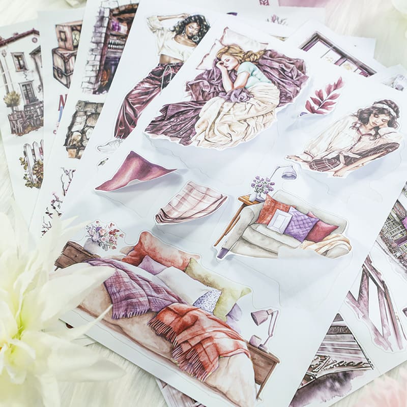Pink Memories Sticker Book