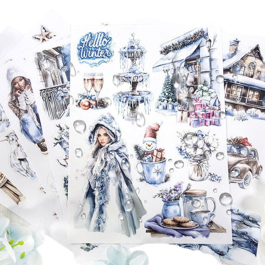 Ice and Snow World Sticker Book