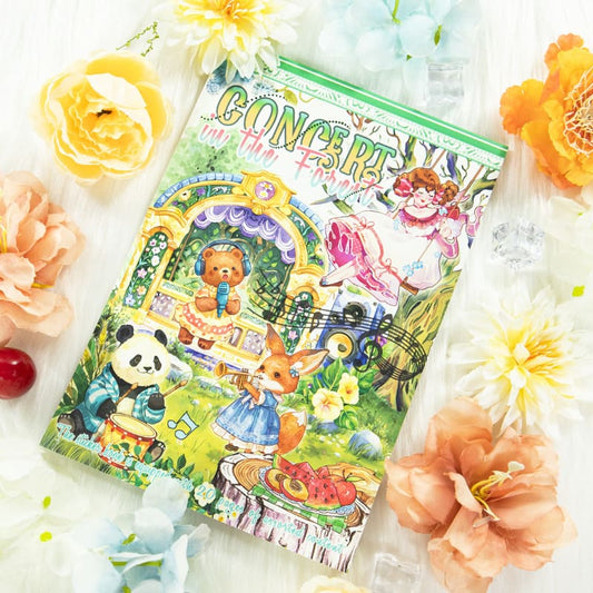 Forest Concert Sticker Book