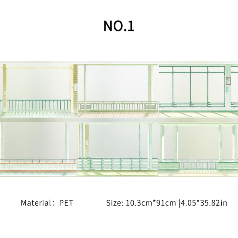 Window Series One Cycle PET Tape