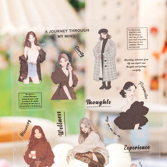 Girl Styling Theme Stickers