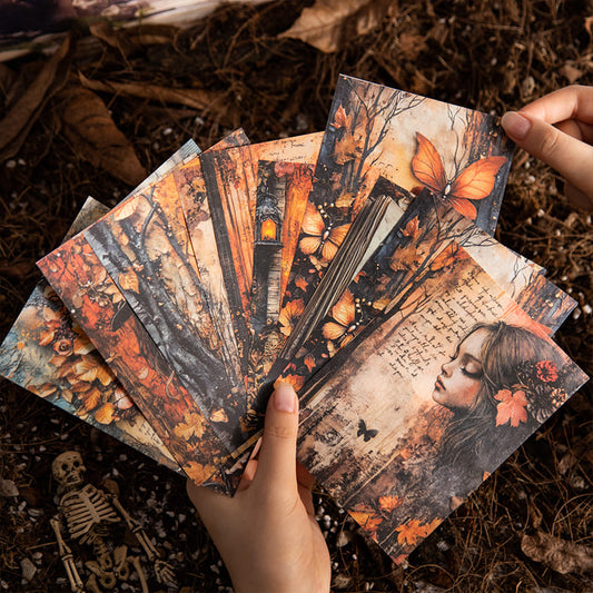 Explorer-Themed Scrapbook Paper